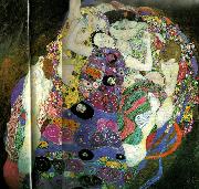 Gustav Klimt jungfrun oil painting
